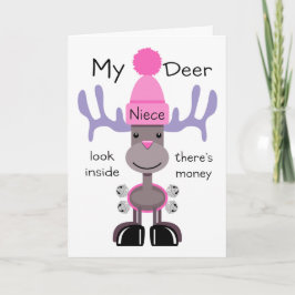Cartão De Festividades My Deer Niece