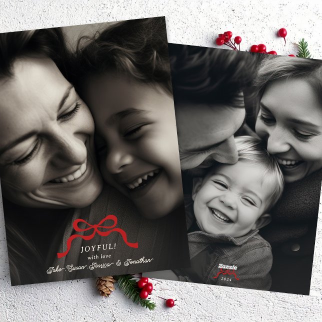 Cartão De Festividades na moda, moderna trendama, natal, arco 2 (Criador carregado)