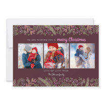 Na moda Pine Vinha Verdinhas Verdadeiras Vermelhas