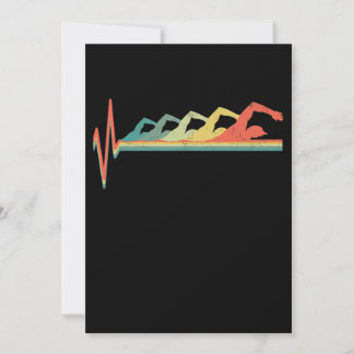 Cartão De Festividades Nadar Prêmio de Presente de Batimento de Coração N