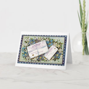 Cartão De Festividades Namorados antigo