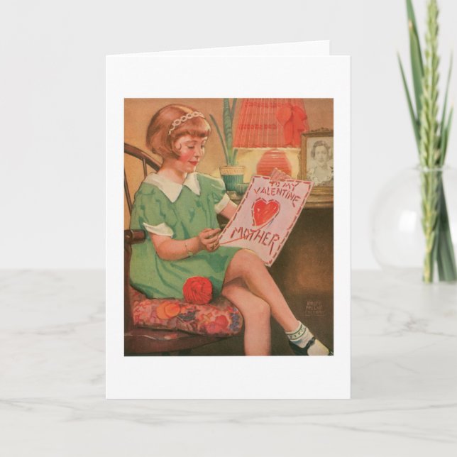 Cartão De Festividades Namorados antigo (Frente)