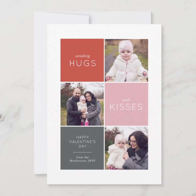 Cartão De Festividades Namorados de Fotografias da Galeria 3 (Frente)