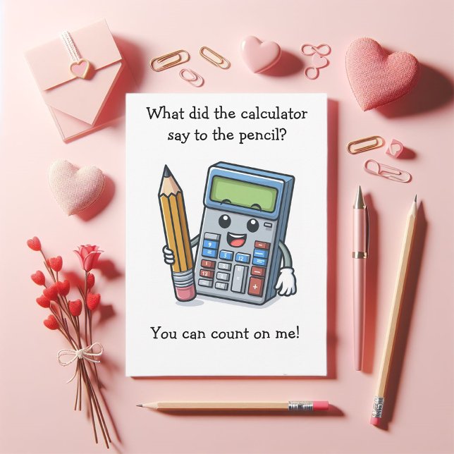 Cartão De Festividades Namorados de sala de aula diversão (Classroom Valentine's Day fun.)