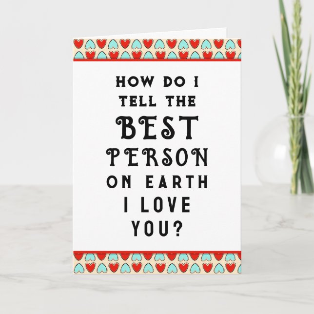 Cartão De Festividades Namorados engraçado (Frente)