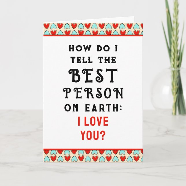 Cartão De Festividades Namorados engraçado (Frente)