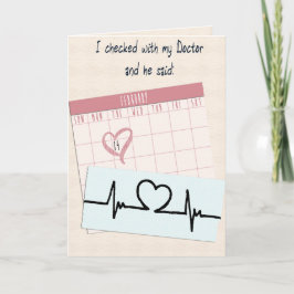 Cartão De Festividades Namorados Engraçado Que Meu Médico Disse...