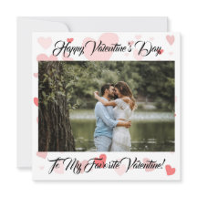 Namorados Feliz do Coração Vermelho Foto do Dia de