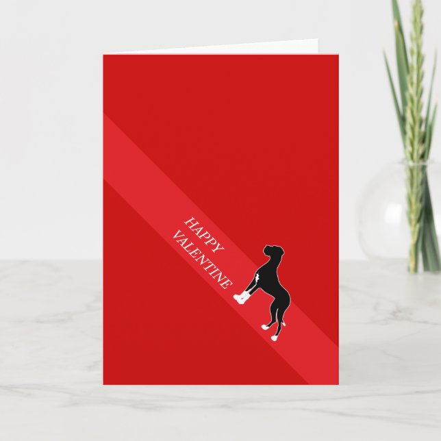 Cartão De Festividades Namorados felizes great dane (Frente)