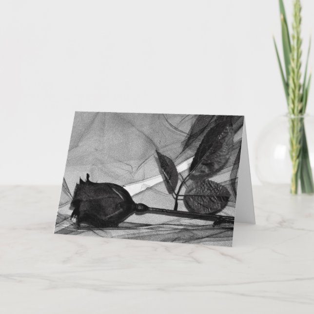 Cartão De Festividades namorados gótico (Frente)