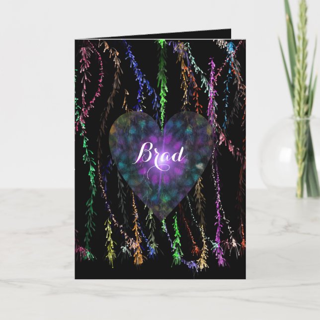 Cartão De Festividades Namorados Light Show (Frente)