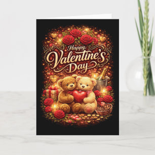 Cartão De Festividades Namorados para Sempre