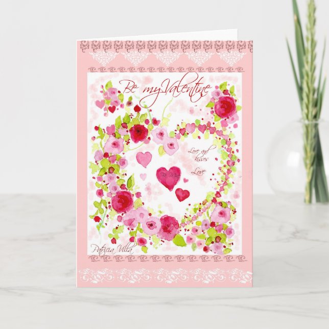 Cartão De Festividades namorados, querida (Frente)