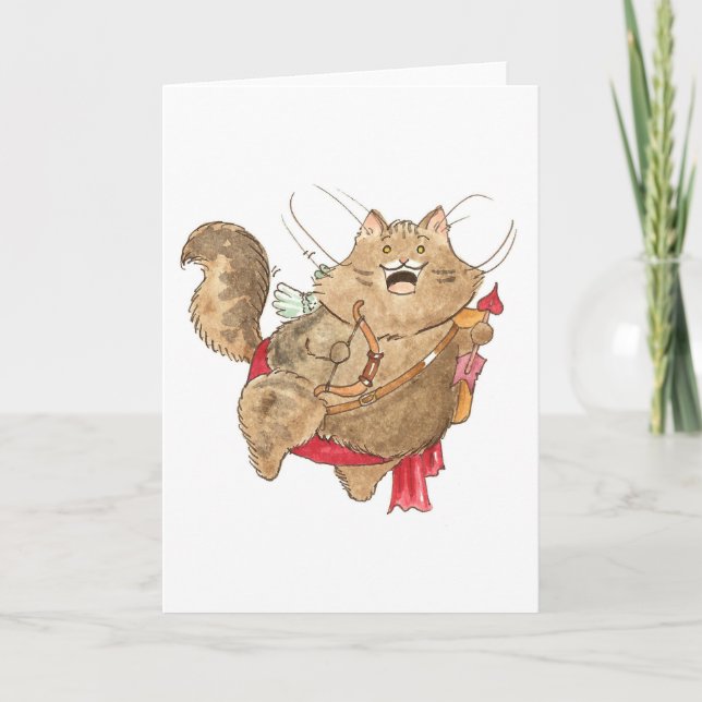 Cartão De Festividades Namorados Tommy Cupid (Frente)