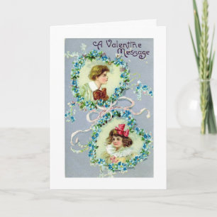 Cartão De Festividades Namorados Vintage - Meu Caro Amigo,