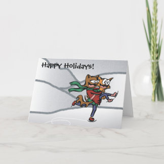 Cartão De Festividades Não brinque para jogar Gatinhos de Férias