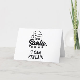 CARTÃO DE FESTIVIDADES NÃO... ELE VÊ-NOS QUANDO VAMOS DORMIR**