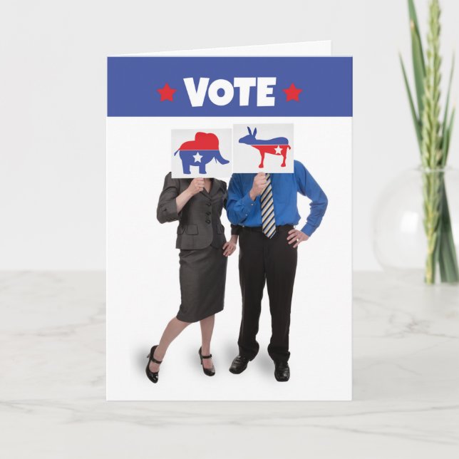 Cartão De Festividades Não Importa Em Que Lado Você Está (Frente)