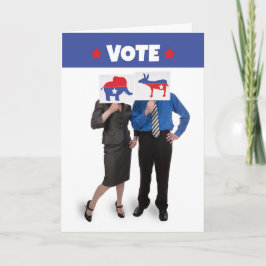 Cartão De Festividades Não Importa Em Que Lado Você Está