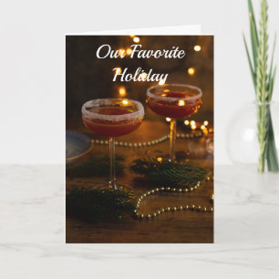 CARTÃO DE FESTIVIDADES NÃO PODE ESPERAR CELEBRAR O FÉRIO COM "VOCÊ"