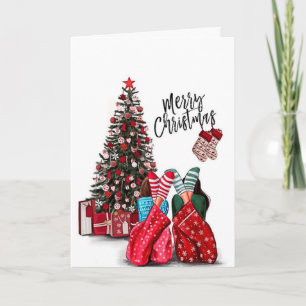 Cartão De Festividades Natais vintages