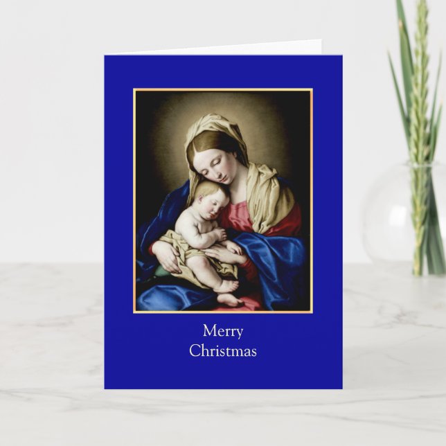 Cartão De Festividades Natais vintages (Frente)