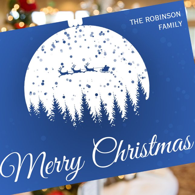 Cartão De Festividades Natais vintages elegantes (Vintage-Christmas-cards-elegant-1)