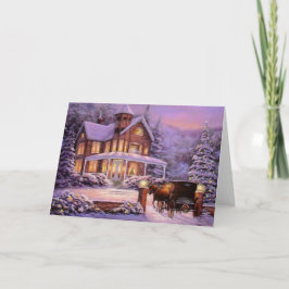 Cartão De Festividades Natais vintages No País