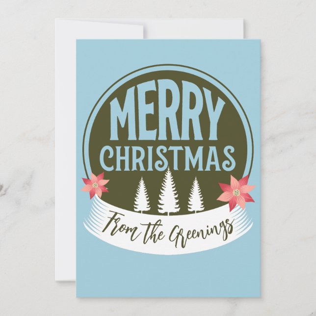 Cartão De Festividades Natais vintages russos família tradicional (Frente)