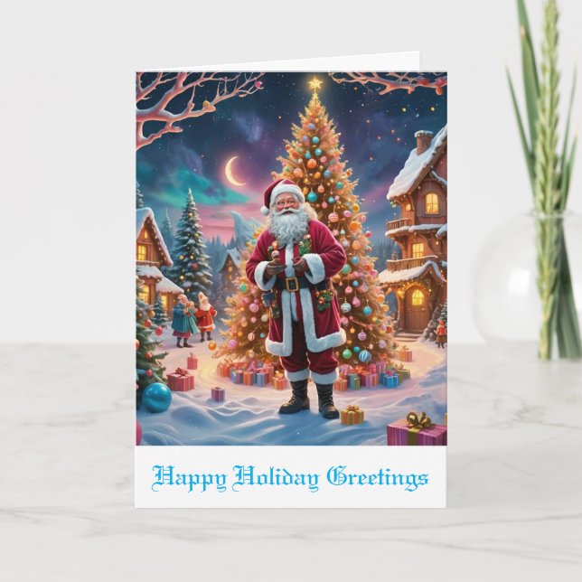 Cartão De Festividades Natal (Frente)