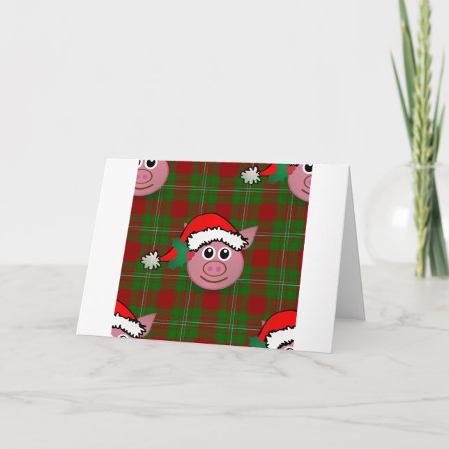 Cartão De Festividades natal (Frente)