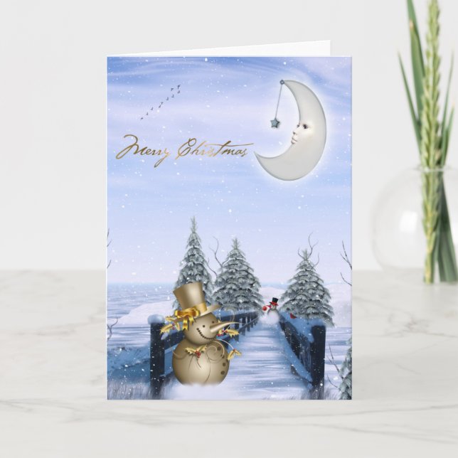 Cartão De Festividades Natal (Frente)