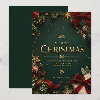 Cartão De Festividades Natal 
