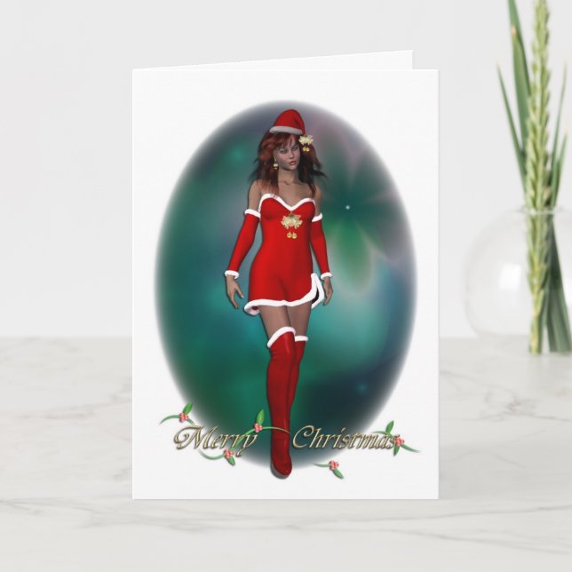 Cartão De Festividades Natal (Frente)