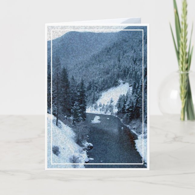 Cartão De Festividades Natal, Ano Novo, Férias - Vazio (Frente)