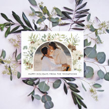 Natal Botânico Eucalyptus Greenery Personalizado