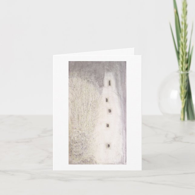 CARTÃO DE FESTIVIDADES NATAL BRANCO #1 (Frente)