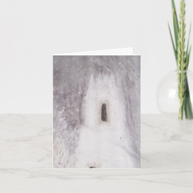 CARTÃO DE FESTIVIDADES NATAL BRANCO #3 (Frente)