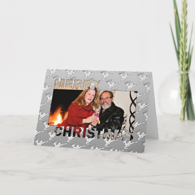 Cartão De Festividades Natal - Chihuahua (Frente)