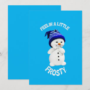 Cartão De Festividades Natal Colorido Clássico Gelado
