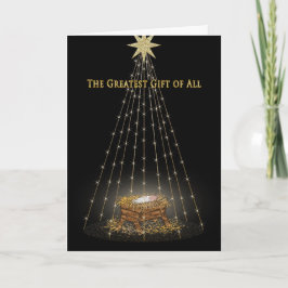 CARTÃO DE FESTIVIDADES NATAL - CRISTÃO - GÊNERO/ESTRELAS