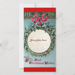 CARTÃO DE FESTIVIDADES NATAL CRUZADO COM MISTÉRIOS