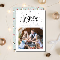 Natal da família Joyeux Noel Boho Bird