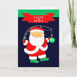 Cartão De Festividades Natal da Pesca