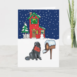 Cartão De Festividades Natal da Terra Nova