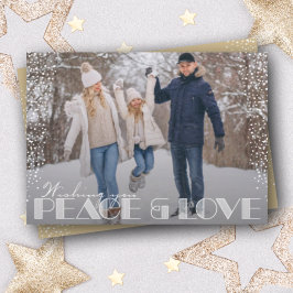 Cartão De Festividades Natal da Tipografia de Paz e Amor