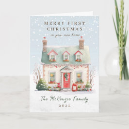 Cartão De Festividades Natal de 1rua em Nova Casa