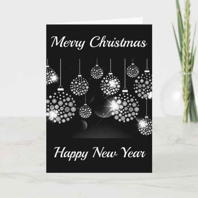 CARTÃO DE FESTIVIDADES *NATAL DE MERCADORIAS* E FELIZ E BRILHO (Frente)