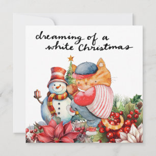 Cartão De Festividades Natal do Baseball