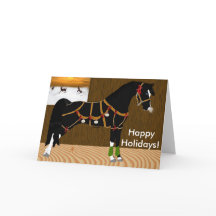 Natal do Cavalo Árabe Negro